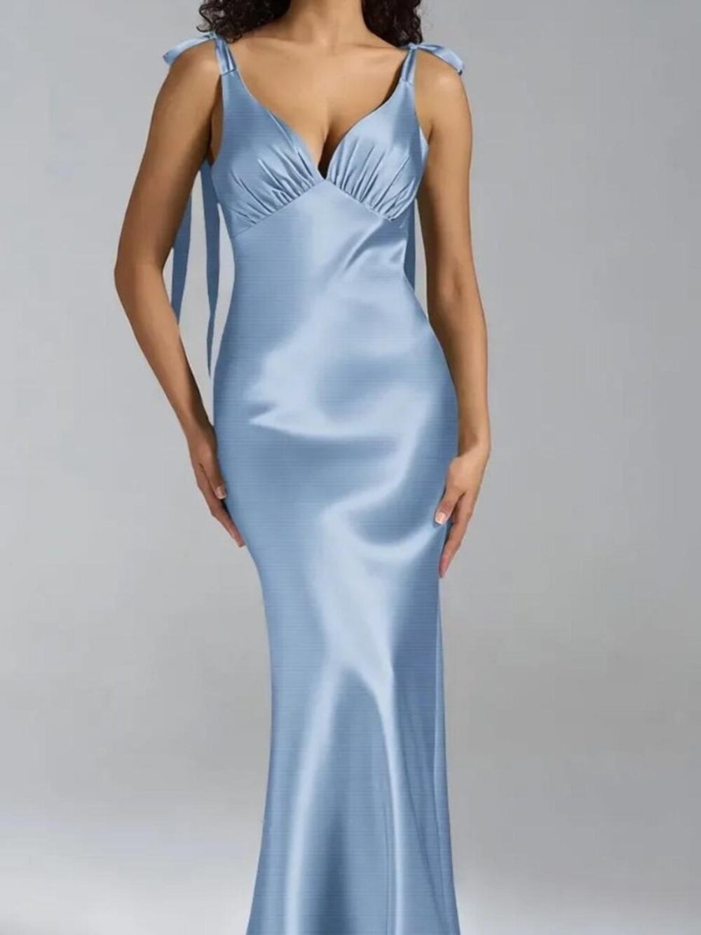 AW Bridal nwt never worn chiara blue bridesmaid dress